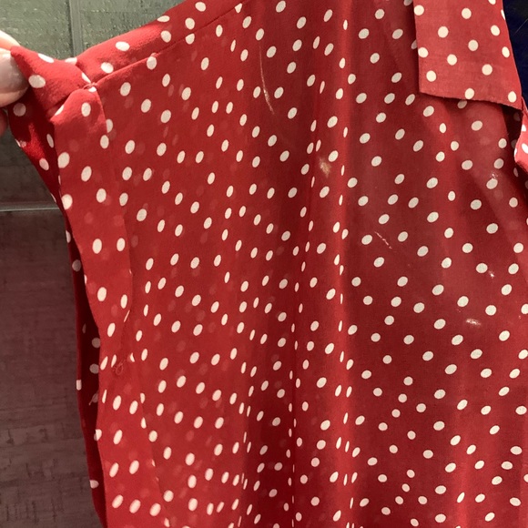 Polka Dot Button up - Picture 2 of 4